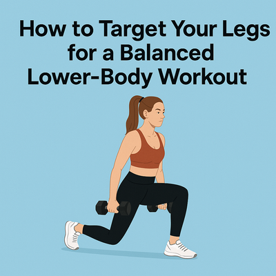 How to Target Your Legs for a Balanced Lower-Body Workout