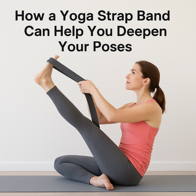 How a Yoga Strap Band Can Help You Deepen Your Poses