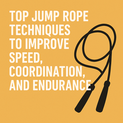 Top Jump Rope Techniques to Improve Speed, Coordination, and Endurance