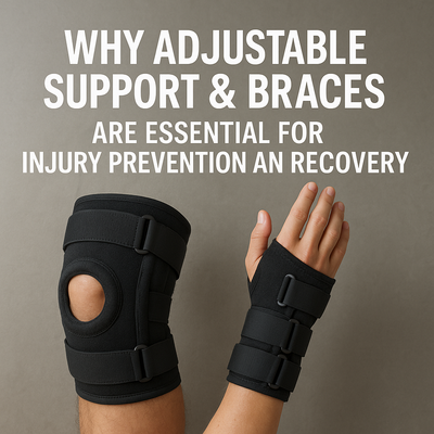 Why Adjustable Support & Braces Are Essential for Injury Prevention and Recovery