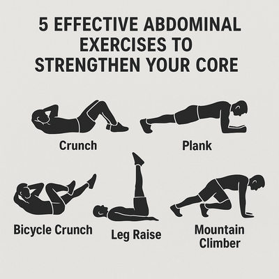 5 Effective Abdominal Exercises to Strengthen Your Core