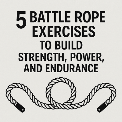 5 Battle Rope Exercises to Build Strength, Power, and Endurance