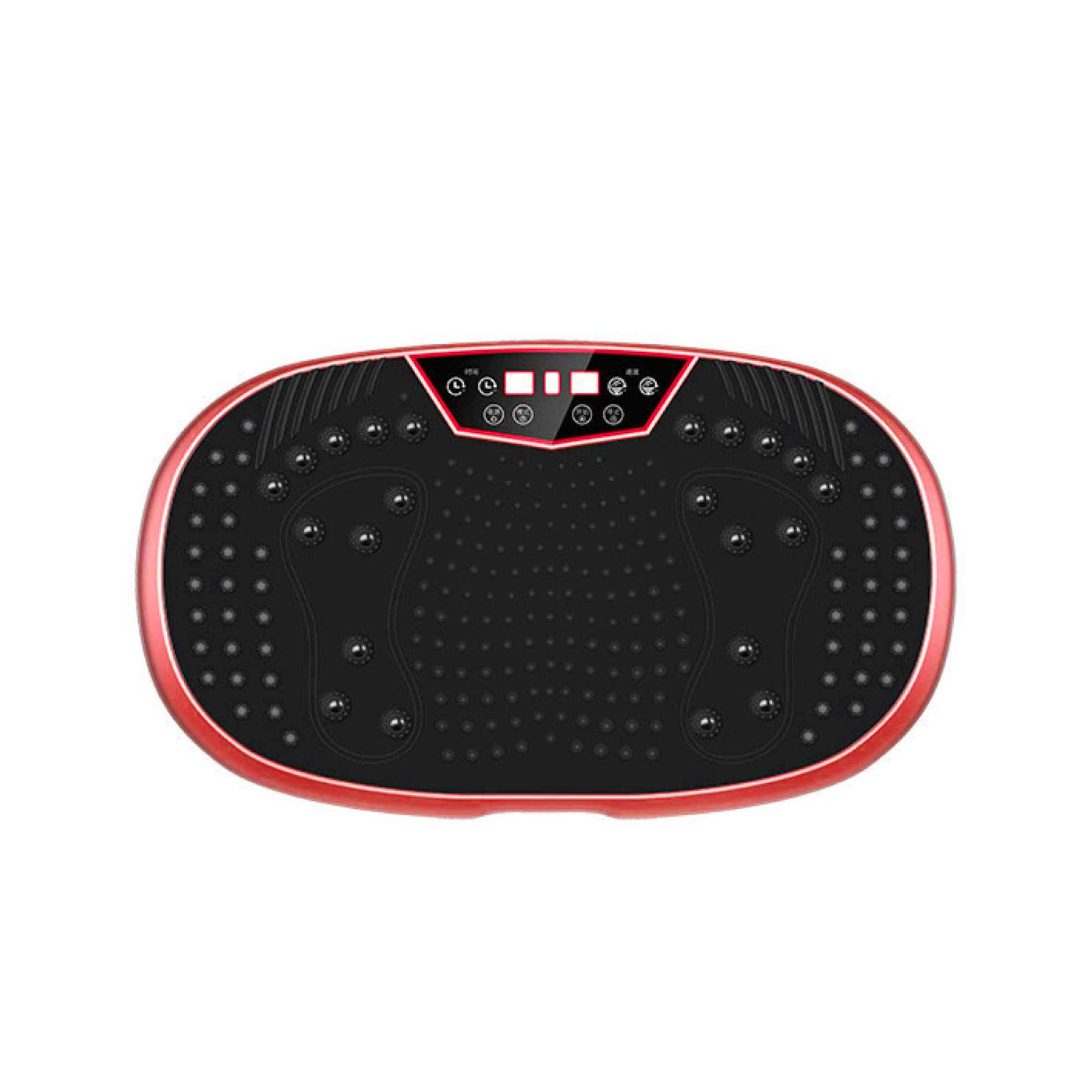 Red Mini Vibration Platform Magnet Therapy Vibrating Machine Exercise Plate