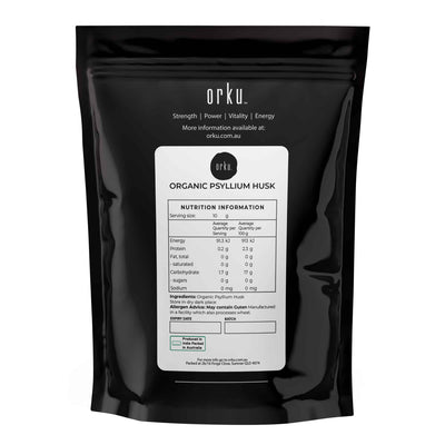 100g Organic Psyllium Husk - Bag Isabgol Ispaghula Natural Fibre Supplement