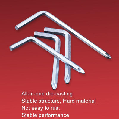 10-piece Scooter Repair Tool Set with Hex Wrench and Cross Bit