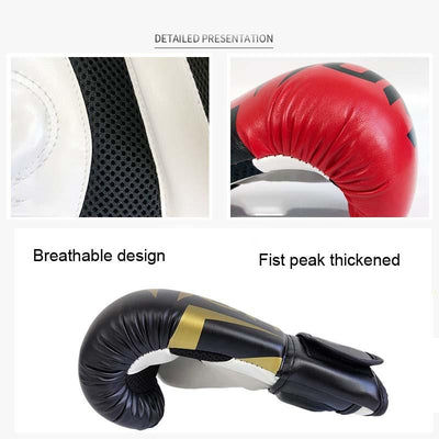 Professional Adult Boxing Training Gloves - 6Oz For Muay Thai Fighting - Pink