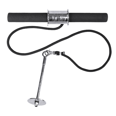 Forearm Wrist Grip Strength Roller Exercise Bar Home Gym Training