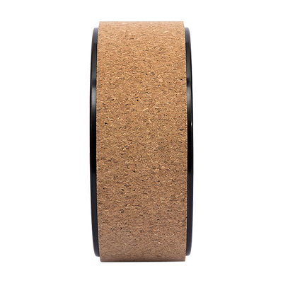 Yoga Pilates Wheel Cork Circle Prop Back Chest Hips Abdomen Stretch Roller