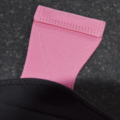 1 Pair Pink Durable Gym Palm Guard with Ultra-fiber Leather for Heavy Lifting â€“ Wrist Support Straps for Pull-ups and Deadlifts