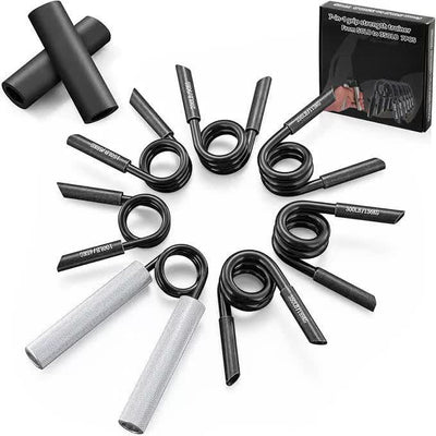 4-in-1 Aluminum Metal Grip Strength Trainer Set with Adjustable Resistance - Wrist, Finger, and Arm Exercise ï¼ˆ200LB-350LBï¼‰