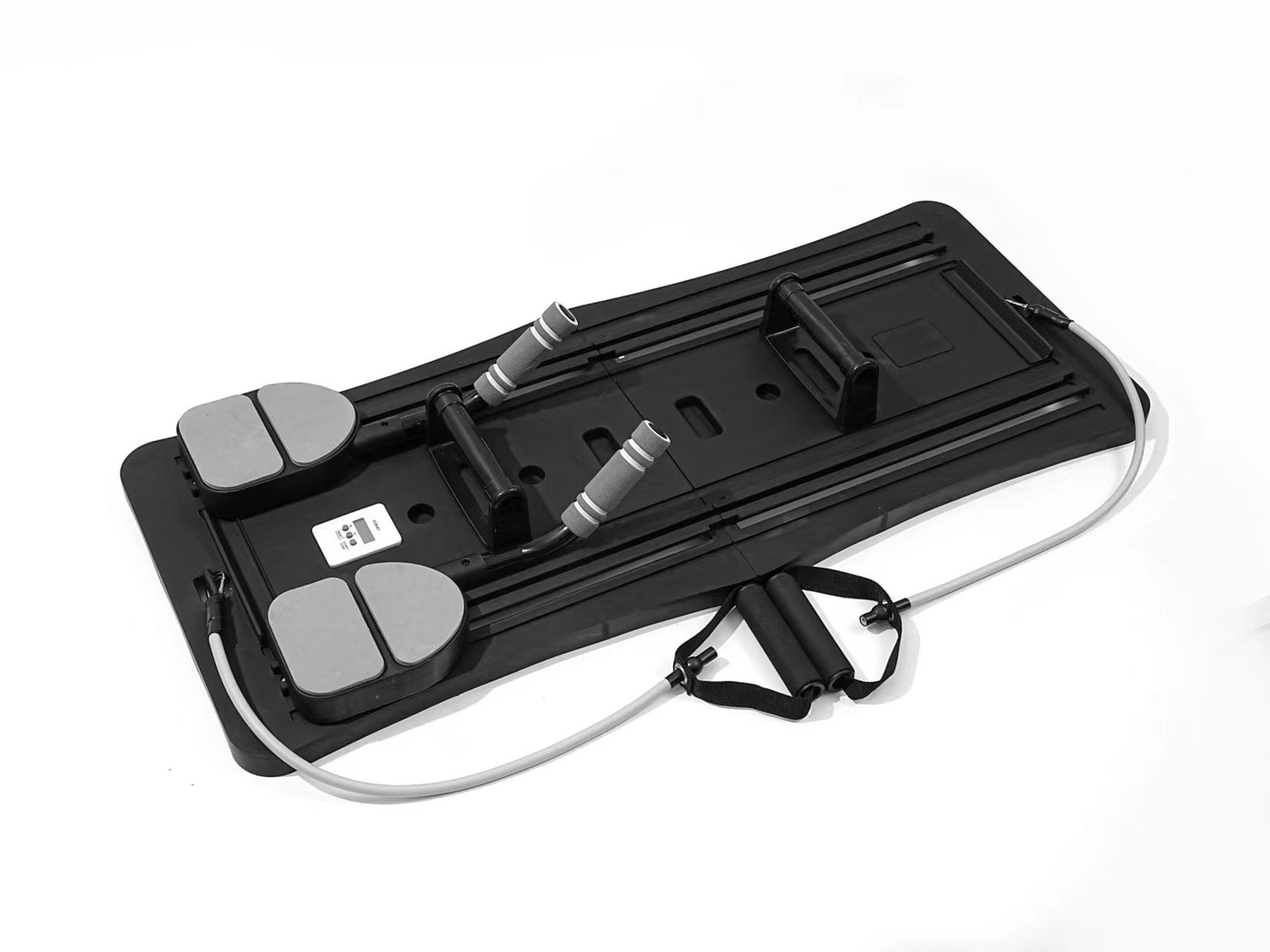 Black Foldable Multi-Functional Abdominal Trainer â€“ Home Workout Fitness Board