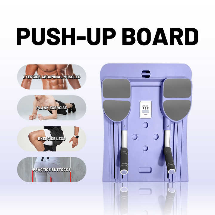 Black Foldable Multi-Functional Abdominal Trainer â€“ Home Workout Fitness Board