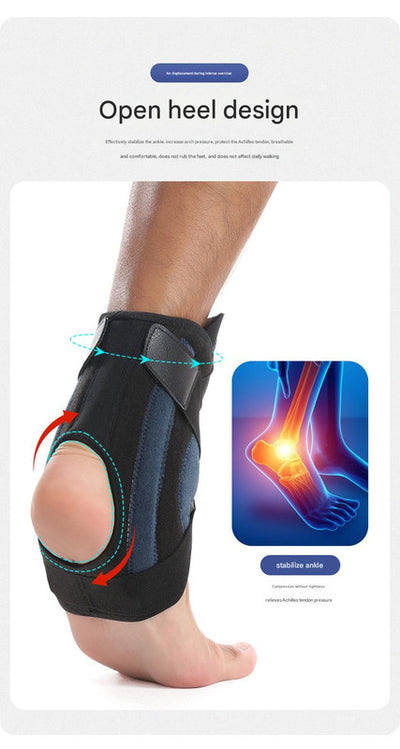1 Pair Black Pink Adjustable Ankle Brace â€“ Compression Support for Running, Sports, and Ankle Recovery